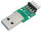 Cermant 5pcs USB3.0 Male to DIP Converter Board with 9Pin 2.54mm Pitch Adapter for DIY USB Power Supply Breadboard Design