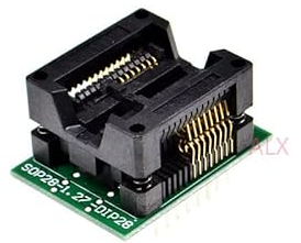 BYCIFRLG SOIC16 SOIC 16 SOP16 auf DIP16 Programmierer Adapter Sockel Körperbreite 7,5 mm 300MIL IC Sockel Konverter Testchip