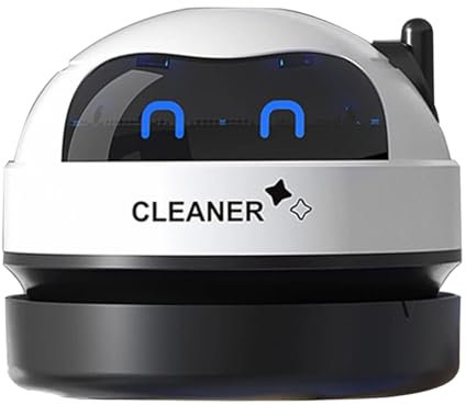 Eventerde Vacuum for Desk - Tiny Keyboard Vacuum Cleaner - Desktop Vacuum Cleaner, Portable Keyboard Vacuum Cleaner for Desk, Desktop Vacuum for Cleaning Dust