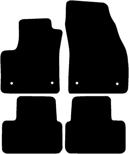 Kovvar Fußmatten passend für Opel Meriva B 2010-2017 | Qualität: Luxury