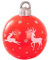 Weihnachtsbaumkugeln, PVC Ball Ornamente Weihnachtsdekoration, Weihnachtskugeln Dekorationen für Draußen, Garten, Weihnachtsbaum