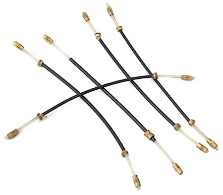 SHOWERORO Cordiera Per Violino in Nylon E Ottone 5 Pezzi Di Ricambio Lunghezza 13,8 Mm Adatta Per Violino 4/4-3/4 E Piccolo