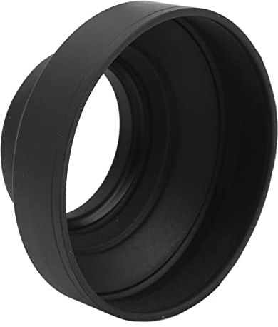 Hochwertige Objektivhaube 58MM aus Metall Hochleistungskautschuk langlebiger Schutz gegen Streulicht und Kratzer f r Ihre