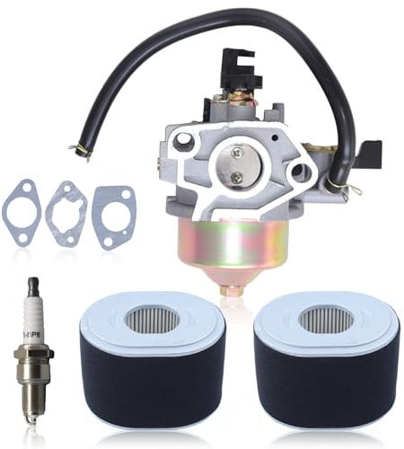 Haishine Kit carburatore per Honda GX240 8 CV GX 270 9 CV Carburatore GX240 + Filtro Aria + Candela + Set Guarnizioni, Ricambio Carburatore per Piccoli Motori 16100-ZE2-W71