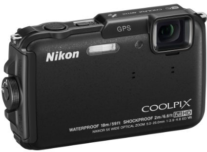 Nikon Coolpix AW110 Digital Camera 16.0MP with 5X Wide-Angel Optical Zoom Waterproof/Shockproof 3.0-Inch Display Full HD (Renewed)
