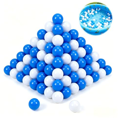 panemy Bolas Piscina Infantil 50 Piezas,5,5 cm,Sin BPA,7 Colores Mezclados,Bolas de Colores para Piscina de Bolas,Pelotas Sensoriales Bebé Adecuado para Piscina para Niños