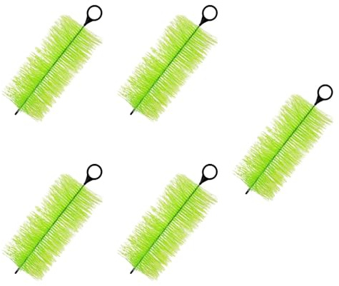 WOVEBIUS 5 spazzole per filtro per laghetto dei pesci, robuste e resistenti per acquario, 30 cm