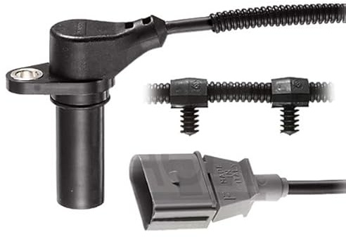 FACET Kurbelwellensensor 9.0504 Kompatibel mit VW Golf 4 Schrägheck 1J1 Transporter T5 Bus 7HB, 7HJ, 7EB, 7EJ, 7EF, 7EG, 7HF, 7EC Multivan V 7HM, 7HN, 7HF, 7EF, 7EM, 7EN, AUDI A3 Schrägheck 8L1