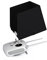 Passend für iPad Air 2, iPad Air, 9,7 Zoll Tablet, FPV-Monitor, Sonnenblende für DJI Phantom 3 Transmitter Fernbedienung, Schnellentriegelung, iPad-Halterung, Clip, Schwarz