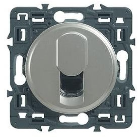 Prise informatique RJ45 Céliane Titane