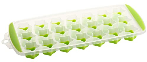 FACKELMANN 47099 Eiswürfelform mit Silikonboden Silkion, grün