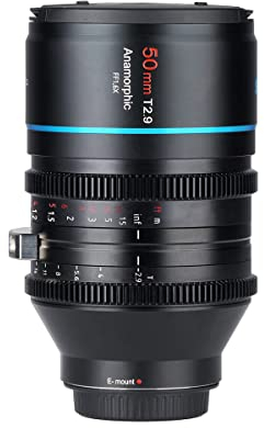 SUIRI 50mm T2.9 1.6X Anamorphes Vollformat Prime Objektiv Objektive Lens Lenses für Kino Modell Venus 50mm(RF-Mount)