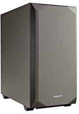be quiet! Pure Base 500 Metallic Gray, PC-Gehäuse, 2X Pure Wings 2 140mm Lüfter, Airflow und Silence optimierte Topcover, Radiatoren bis 360mm
