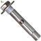 BricoLoco Taco anclaje metálico acero inoxidable A-4 AISI 316 de expansión con tornillo hexagonal. Para pared, techo, suelo, trx, toldo... (10, 6x60 (para broca 8 mm.))