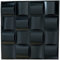 1 m² Paneele4YOU Panneaux muraux en plastique de qualité supérieure Noir mat