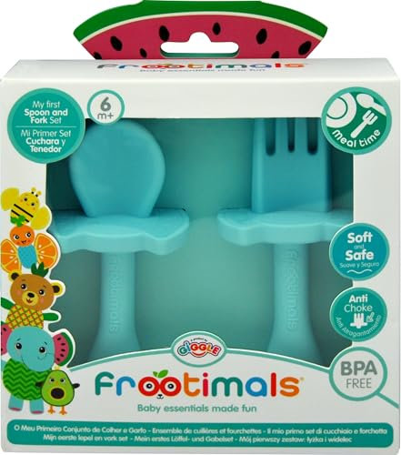 Kids Euroswan FT00002 Set Löffel und Gabel Melany Frozen, bunt