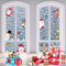 BELSVOR 248 Fensterbilder Weihnachten - 9 Bögen Wiederverwendbare PVC Elektrostatische Deko für Glas/Vitrinen