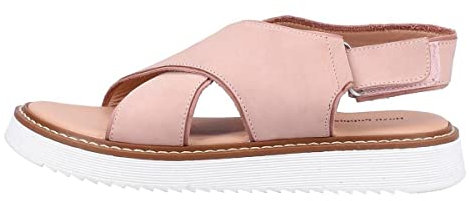 Hush Puppies Women's Clarissa Cross Over Sandals, Light Pink, 3