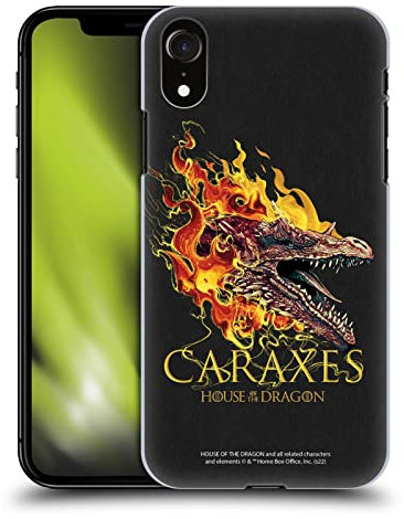 Head Case Designs Offizielle House of The Dragon: Television Series Syrax Kunst Harte Rueckseiten Handyhülle Hülle Huelle kompatibel mit Apple iPhone XR