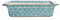Tranquillo Kuchenform ART DECO aus Steinzeug Backform Keramik, 30/24 x 13 x 7 cm
