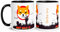 Zumo Digital Taza Shiba Inu Criptomoneda 1 Taza Zombie de Café Just Hold It Halloween Cerámica Blanca Tamaño 330ml(11oz) (Shiba-Z)