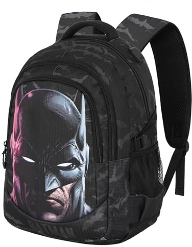 KARACTERMANIA Unisex 06587 Plus Running Rucksack Face, Schwarz, Einheitsgröße