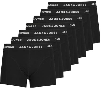 JACK & JONES Huey Trunk Boxershorts Men (plussize 7-pack)