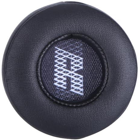 HTU Replacement Ear Pads Covers Soft Protein Leather Earpads Ear-cushions Earmuffs Memory Foam Headphones Ear Cushions for JBL Live 400BT On-Ear Wireless Headphones