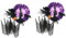 Garneck 2 Sätze Halloween-Dekoration Halloween Dekoration Halloween Decor streudekor Halloween Kränze für die Haustür Geisterverzierung Girlande künstlicher Kranz leuchtender Kranz Stoff