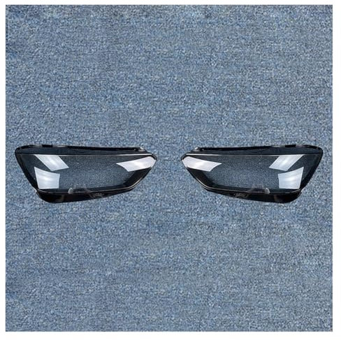 Auto Scheinwerfer Abdeckung Für Q5 Für Q5L 2021 2022 2023 Autoscheinwerferabdeckung Scheinwerfergläser Linsenschale Ersatzscheinwerfer Transparente Lampenschirmkappen Scheinwerferglas Abdeckungen(Pair