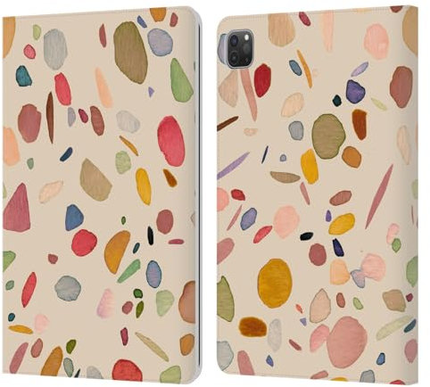 Head Case Designs Licenza Ufficiale Ninola Terrazzo Motivi Colorati Custodia Portafoglio in Pelle Compatibile con Apple iPad PRO 11 2020/2021 / 2022