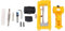 Hinge Template with Latch Installation Kit for Door Thickness 1-3/8in or 1 3/4in, Door Hinge Mortise Latch Kit Minimize Extra Tools