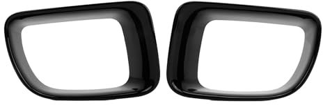 Qqmora 2 Piezas Gloss Black Black Car Front Rejilla del Marco de Rejilla Inferior 51119803941 Marco del Conducto de Freno de Aire para Paceman