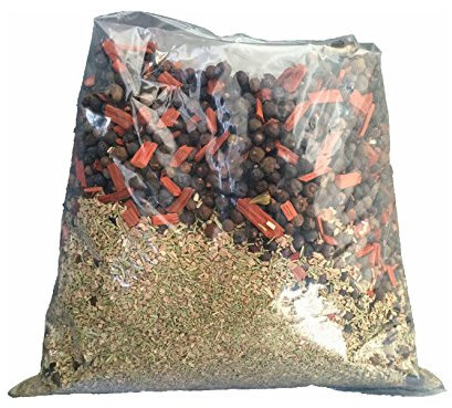 Fumo speziato 1 kg sacchetto per farina affumicata, additivo per affumicatura, pesce e carne