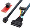 chenyang M.2 to U.2 U2 SFF-8639 NVME PCIe SSD Kabel + Adapter für Mainboard Intel SSD 750 p3600 p3700 M.2 SFF-8643 Mini SAS HD