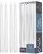 Hyoola Stabkerzen - 30 cm Weiß, Tropffreie Tafelkerzen - Kerzen Lange Brenndauer 10 Stunden - 12er Pack