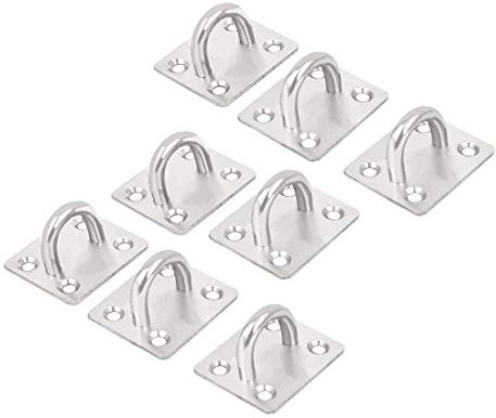 New Lon0167 46mmx37mmx30mm Metal Featured U Shaped Fan reliable efficacy Light Fixture Ceiling Mounted Hook 8pcs(id:262 1d 9c d82)