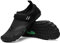 SAGUARO Hombre Barefoot Zapatillas Minimalistas Mujer Antideslizante Zapatos Barefoot para Zero Drop Soles Negro Noche,Gr.42