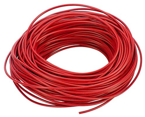 10 Meter Fahrzeugleitung FLRY-B 4 mm² rot I KFZ-Kabel I Kabel für KFZ-Elektrik