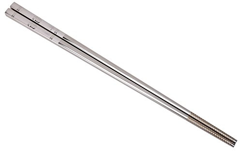 1 Paire de Baguettes en Acier Inoxydable, Baguettes à Motif de Gravure Réutilisables, Antidérapantes, Lavables au Lave-vaisselle, Cadeaux de Couverts de Vaisselle de Gadget de Cuisine(Bénédiction)