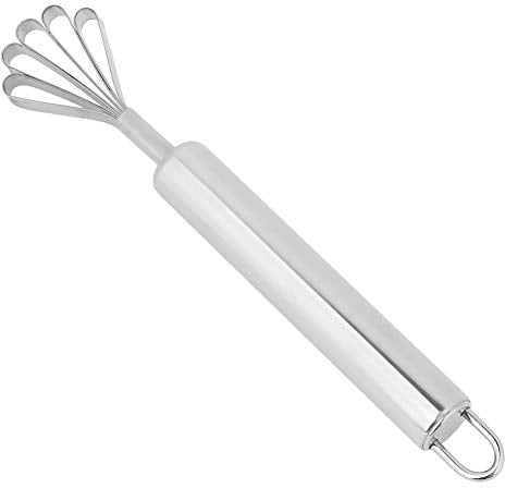 Coconut Scraper, Stainless Steel Coconut Meat Planer, Multi-Purpose Grater, Slice-r for Kitchen Bowls, Fish Scale-r Remover
