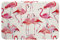Loussiesd Flamingo Badvorleger Tropisch Flamingos Badezimmerteppich Rosa Tier für Wanne Dusche Kinder Jungen Vogel Indoor Eingangsmatte Badematte 50x80cm Badteppiche Zimmer Schlafzimmer Dekor