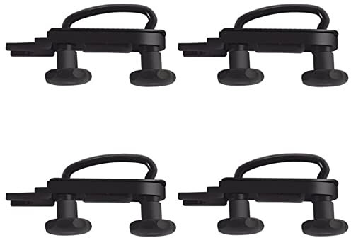 Roof Racks Car Top Luggage Carrier Rails Car Roof Luggage Accessories 4pc/set Stainless Steel U-Bolts Clamps Universal Roof Box Car Van Mounting Fitting Kit