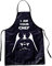 Dr. Troll Delantal Fan Art Vader y la Frase I Am Your Chef, Color Blanco y Negro