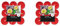 Teelichter Duft 2x18 Stück (36 Teelichter) - Brenndauer: 8 Std., Rußfrei - für Windlicht, Teelicht-Glas, Kerzenständer - Weihnachten, Geschenk, Deko, Hochzeit, Gastro (Rot - Duft: Tropische Früchte)