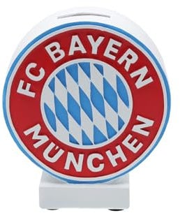 FC Bayern München Spardose I Sparbüchse I Logo Rot I Fußball I Kinder