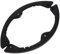 POPETPOP 2st Snowboard-schutzhülle Skateboard Snowboard-Abdeckung Snowboardschutz Deck-stoßleiste Snowboardschienenstreifen Snowboard-kollisionsschutzstreifen Snowboarden Pbt Black