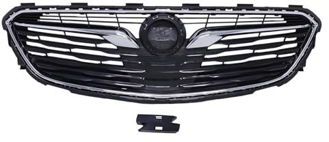 Callume Kühlergrill Vorne Kompatibel mit Opel Insignia B mit ACC 2017–2020 | Chrom-Schwarz-Ausführung mit Vergleichsnummer 39106649; bitte Ausstattung und Anschlüsse vor dem Kauf prüfen.