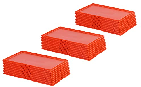 Logiplast 30 Stück Deckel für Eurokasten Metzgerkiste Fleischkiste E1 E2 E3