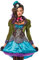 shoperama Damen Kostüm Leg Avenue - Deluxe Mad Hatter - Alice im Wunderland verrückter Hutmacher, Größe:M